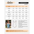 thumbnail image 4 of DOKOTOO Swimsuits for Woman Gathered Trim Tummy Control Padded Swimwear with Tie Shoulder Green S US4-6, 4 of 10