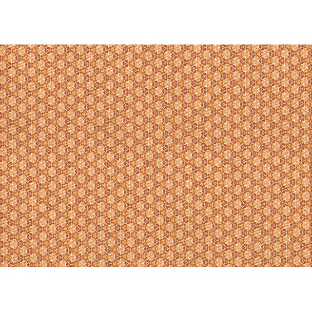 Ahgly Tapis Rectangulaire Lavable en Machine Intérieur Transitionnel Jaune Orange, 8 Pieds x 12 Pieds