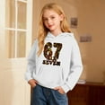thumbnail image 2 of shqvo Cute Cherry Hoodie for Girls Bow Graphic Hoodies Kids Long Sleeve Hooded Sweatshirt Preppy Clothes Pullover, 2 of 6