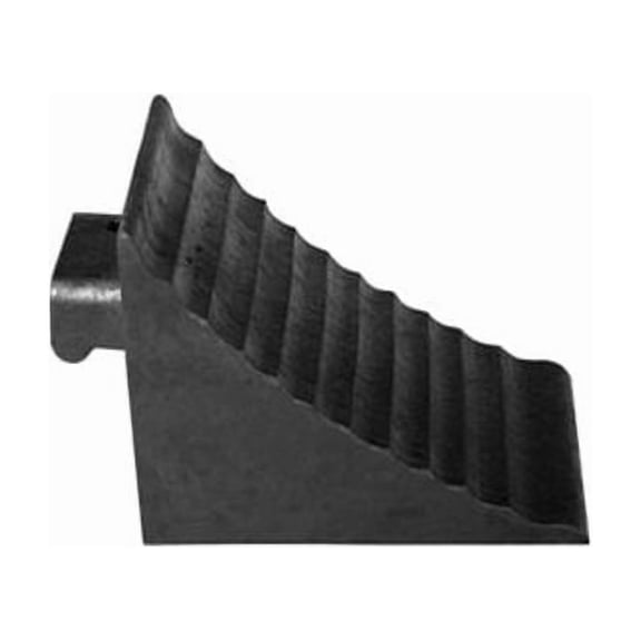 Ideal Warehouse Rubber Wheel Chock 60-7250 9-3/4""L x 7-1/4""W x 7-3/4""H