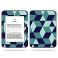 thumbnail image 1 of Skin Decal Compatible With Barnes & Noble NOOK GlowLight 3 (2017) Sticker Design Geo Tile, 1 of 5