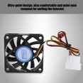 thumbnail image 4 of Ventiladores De PC, 4 Pines/3 Pines DC12 V 11 Aspas De Ventilador Ventiladores De Caja De Computadora Con Tornillo Para CPU De Computadora, 4 of 7
