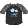thumbnail image 3 of Inktastic My Nonni Whale-y Loves Me Boys or Girls Toddler T-Shirt, 3 of 5
