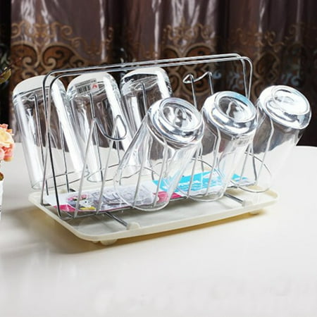 Stainless Steel 8 Cup Mug Rack Stand Tea Coffee Holder For Stainless Steel 8 Cup Mug Rack Stand Tea Coffee Holder For Kitchen