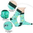 thumbnail image 6 of Funny Golf Socks for Men Women Dad Teens-Easter Novelty Funky Cool Crazy Silly Socks- Fathers Valentines Golf Lover Golfer Christmas Birthday Fun Gifts Stocking Stuffers, 6 of 7