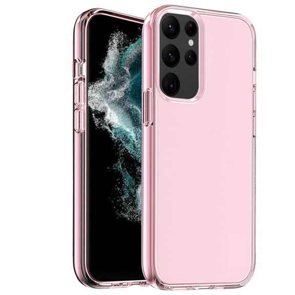 For Samsung S23 Case Sturdy Ultra Thick 3mm Translucent Hybrid Phone Cover
