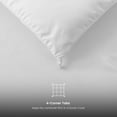 thumbnail image 4 of Lux Decor Collection Queen Comforter - Quilted Duvet Insert with Corner Tabs - Box Stitched Down Alternative Comforter (Queen, White), 4 of 10