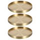 thumbnail image 1 of Posavasos de cobre de 3 piezas para taza de agua, posavasos decorativos para mesa, 1 of 5
