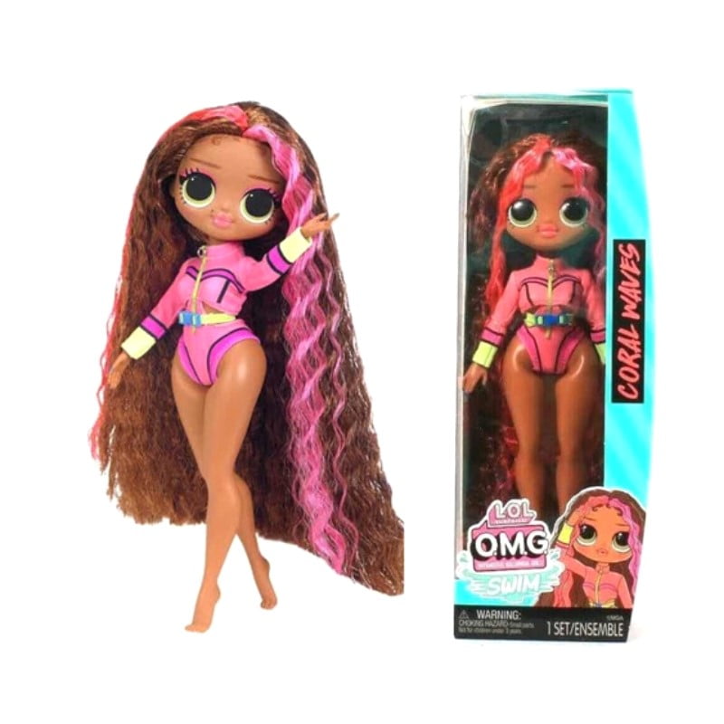 L. O. L. Surprise! O. M. G. Swim Fashion Doll Coral Waves