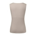 thumbnail image 5 of Tank Top for Women Going Out Summer Tank Tops Spring Casual Basic Cute 2025 Sleeveless Shirt Vacation Fashion Outfit Clothes Tube Tops for Women,Gray,L, 5 of 5