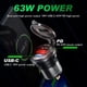 thumbnail image 5 of Enchufe Cargador Coche USB C 45 W PD Y QC3.0 para Motocicleta Coche (rojo Con Terminal), 5 of 9