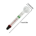 thumbnail image 3 of Aquarium Thermometer Submersible Glass Fish Tank Thermometer with Suction Cup for Water Temperature Measuring, 3 of 5