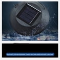 thumbnail image 3 of Colorful LED Snowflake Wind Chimes Garden Light Decoration Bathroom Window Decoration Solar Power Light Christmas Lights with Cord, 3 of 5