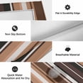 thumbnail image 5 of Brown Black Stripes Outdoor Rug 4x6 Ft, Non Slip Washable Area Rug, Farmhouse Vintage Abstract Lines Patio Rugs Carpet Runner, Large Floor Mat for Indoor/Outdoor Deck Porch Camping, 5 of 8