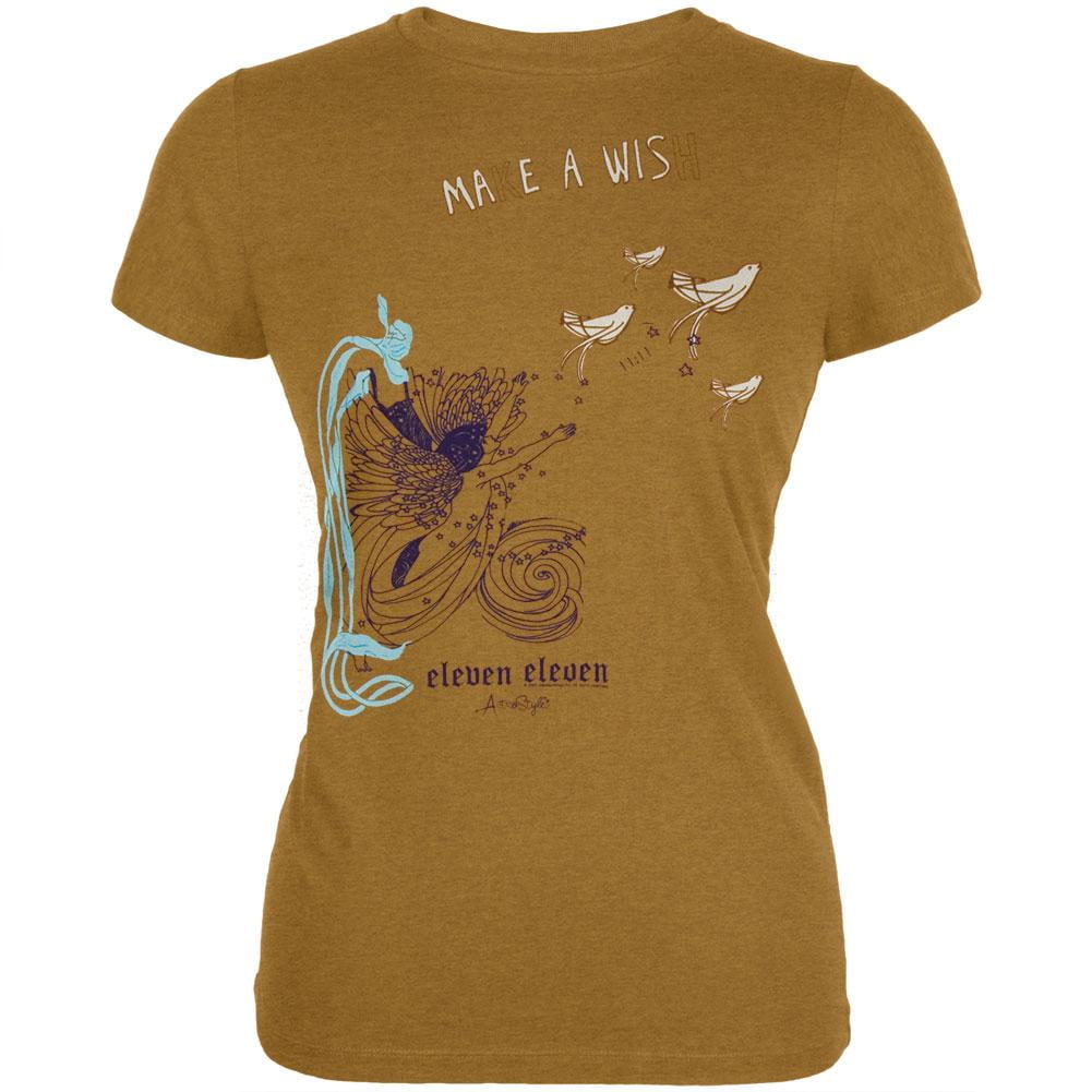 Astrostyle Astrostyle Make A Wish Gold Ladies TShirt Small