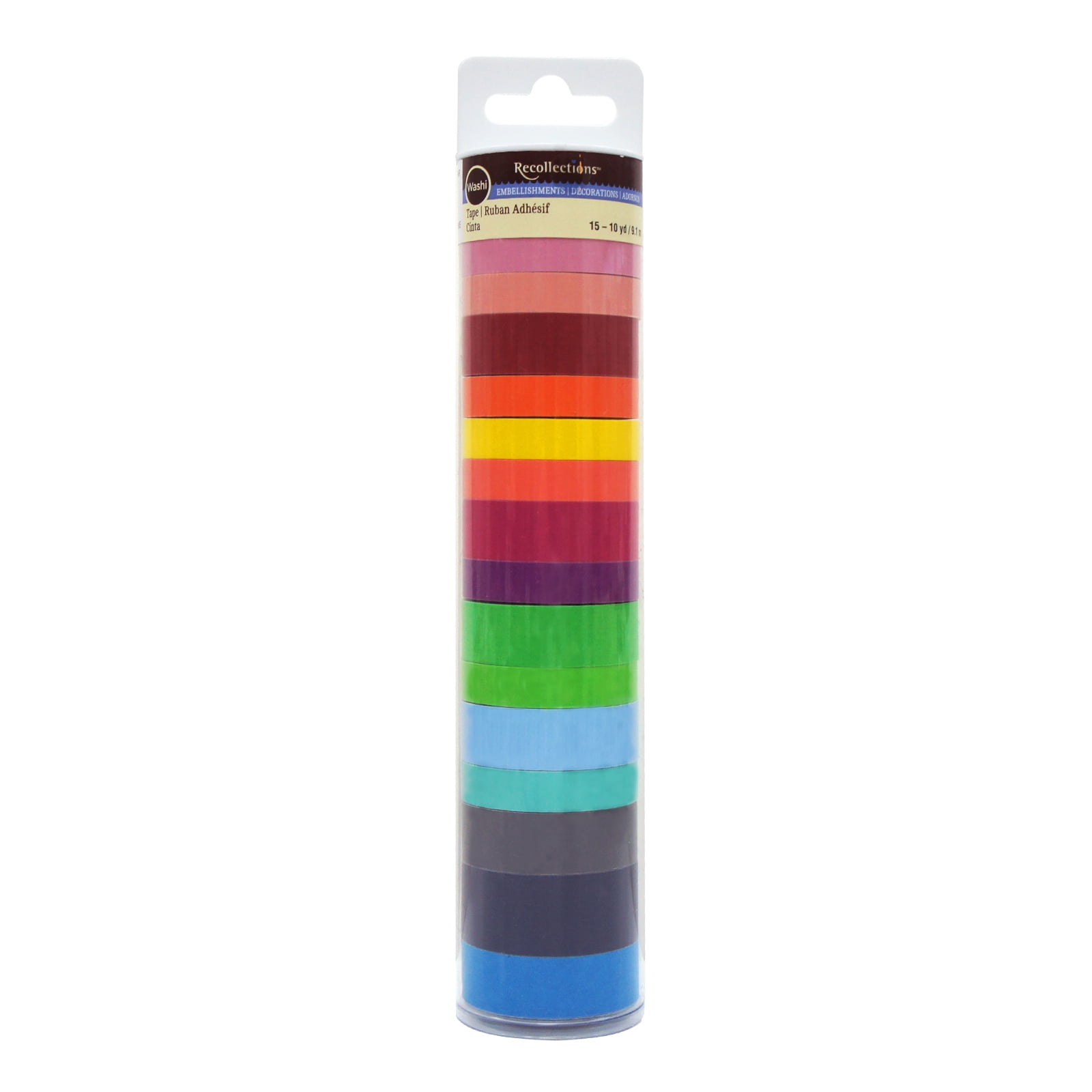 Multicolor Washi Tape Tube by Recollections