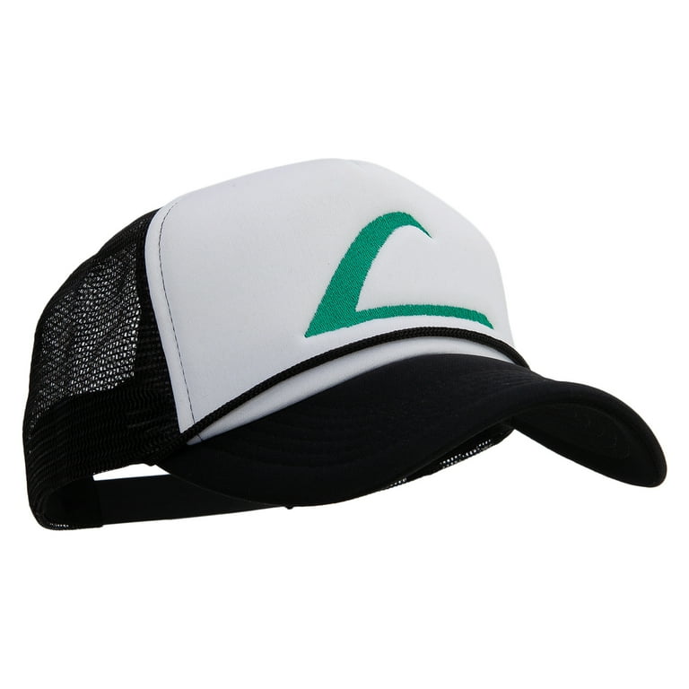 Ash Ketchum Unova League Embroidered Mesh Cap - Pokemon Baseball Hat For Adults