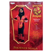 Disguise Boys 'Shadow Ninjas Phoenix Ninja Deluxe '01' Ninja Costume,Red/Black,M