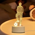 thumbnail image 4 of USB Touch Control LED Desk Lamp with 3 Color Modes, Soccer Player Night Light for Bedroom, Game Room Decor, Kids Room Ambient Light, USB Powered Table Lamp for Desk, Offi, 4 of 6
