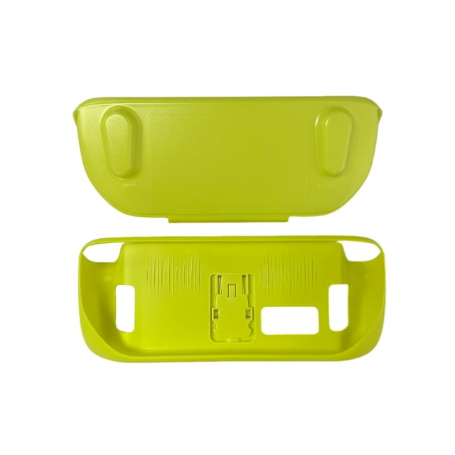 Funda protectora Injueey Carcasa a prueba de golpes Soporte para Videojuegos TPU amarillo