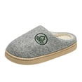 thumbnail image 3 of Domzle Women's Men Slippers Warm Plush Slip-On House Slipper for Winter Indoor Soft Non-slip Fluffy Slides Slippers Light Gray Wide-6.5, 3 of 4