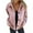 Pink, variant on Wool Coat, Yigetop Women's Casual Stand Collar Single Breasted Short Wool Pea Coat Overcoat with Pockets Cropped Wool Jacket Women Light Green 2XL