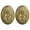 Gold, variant on 2pcs Norse Medieval Scarf Pin Shield Symbol Brooch Oval Shawl Sweater Pin Valentines Day Christmas Gift For Women Men