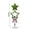 A style, variant on Double Layer Star Shaped Artificial Tree, Red White Blue Simulation , 4th Of July Independence Day Garden Decor, Patriotic Trimmed Tree For Courtyard