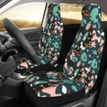 thumbnail image 2 of Honeii Rottweiler Print Car Seat Covers 2 Pieces, Full Set Universal Seat Covers for Cars, Waterproof Auto Seat Protectors, 2 of 7