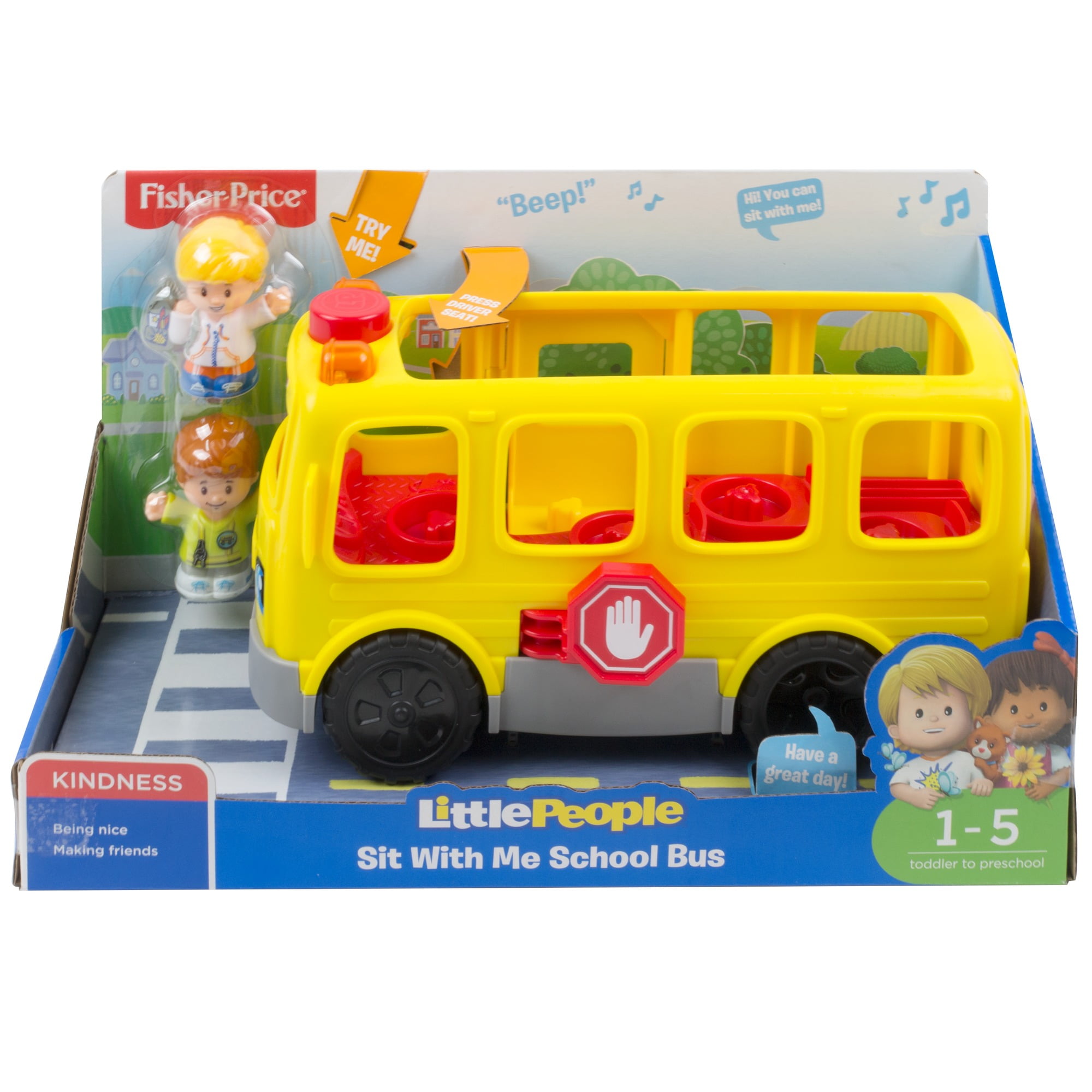fisher price sit with me school bus