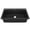Black, variant on Karran Drop-In Quartz Composite 33 in. 1-Hole Single Bowl Kitchen Sink in Black