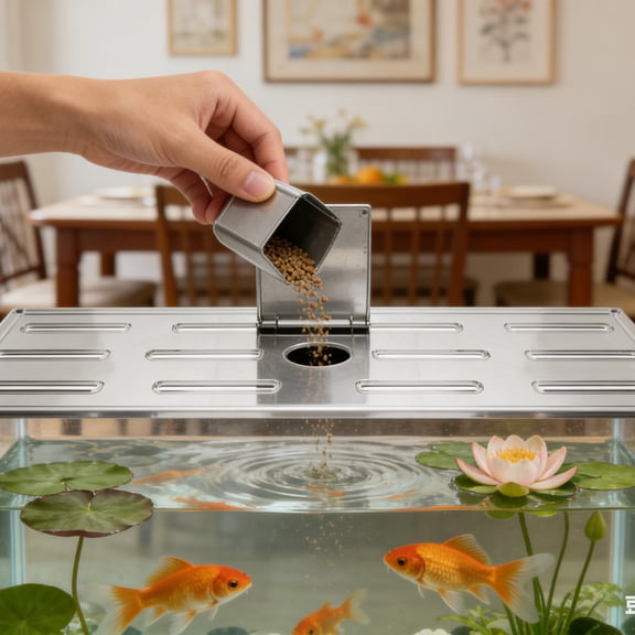 DEEPCRAFF Plastic Aquarium Top Cover Fish Tank Lid with Clear Anti Jumping Design