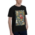 thumbnail image 2 of Bingfone Cute Animal Forest Men'S Loose Fit Short-Sleeve Pocket T-Shirt, 2 of 7
