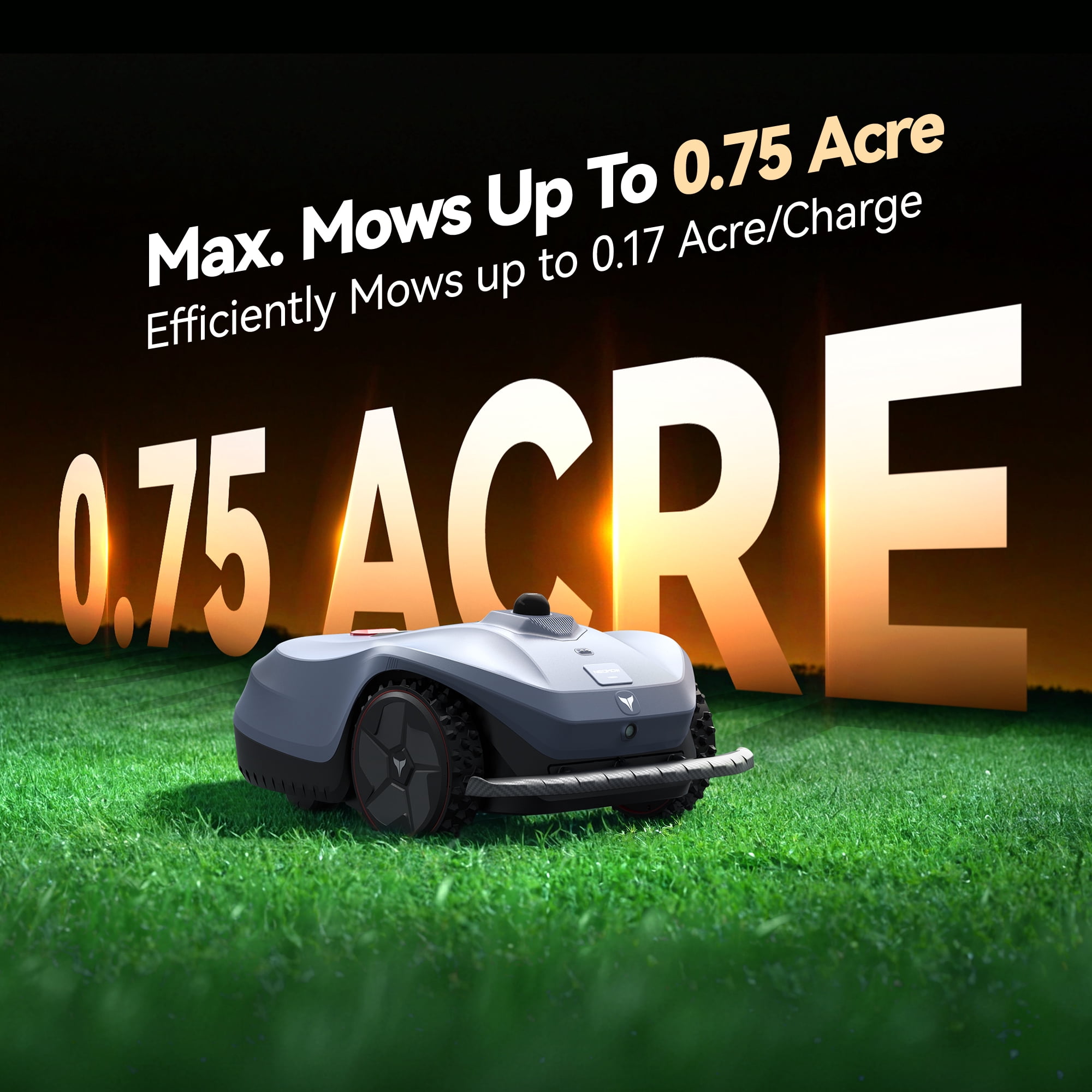 Neomow X2 SE 360° 3D LiDAR Robot Lawn Mower, Wire Free for 0.75 Acre, No RTK Antenna, 4G App Control, GPS Anti-Theft, 13Ah, IPX6, Support Upgrade AI Bionic Triple Vision Module for Auto-Mapping