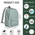 thumbnail image 5 of Sharp Sunflower Print Backpack with Organized Interior, Perfect for College Campus and Workplace, Quality Build, Encouragement Gift, 5 of 5