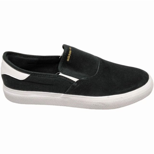 Adi - das 3MC Slip Men's 11.5 Skateboarding Sneakers Black White EG2637