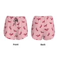 thumbnail image 3 of Balery Dachshund Dog Puppy Pantalones cortos deportivos para mujer con forro y dos bolsillos, elásticos, para entrenamiento, gimnasio, yoga-Small, 3 of 7