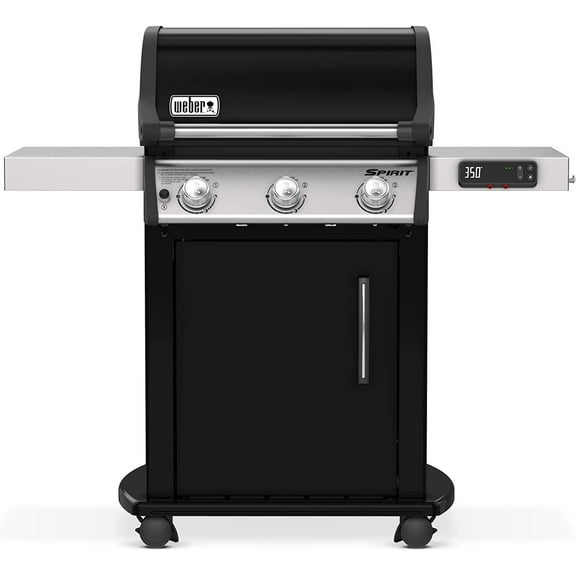 Weber Spirit EX-315 Gas Grill - Freestanding 3 Burner - Black