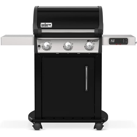 Weber Spirit EX-315 Gas Grill - Freestanding 3 Burner - Black