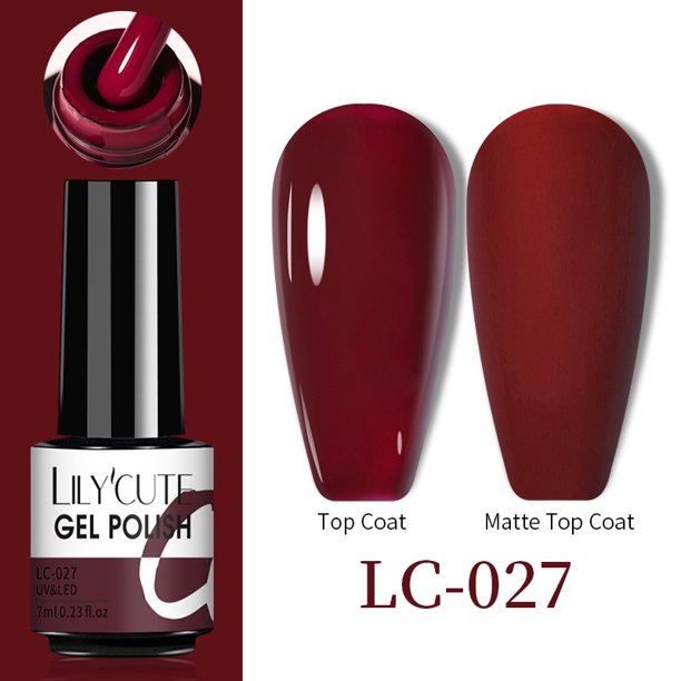 LILYCUTE-Esmalte De Gel Para Uñas (7 Ml , Color Desnudo , UV , Arte De)