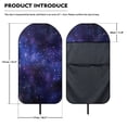 thumbnail image 7 of XYZCANDO Terry Cloth Car Seat Covers, Compatible with Truck Seat Van, Car Seat Towel Cover for Cars Trucks Machine Washable, Deep Starry Sky Design, 7 of 7