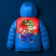 thumbnail image 6 of Nintendo Super Mario Bros Winter Jacket for Boys Mario Kart Graphic Print Boys Puffer Winter Coat for Big and Little Kids (Size 4-18), 6 of 6