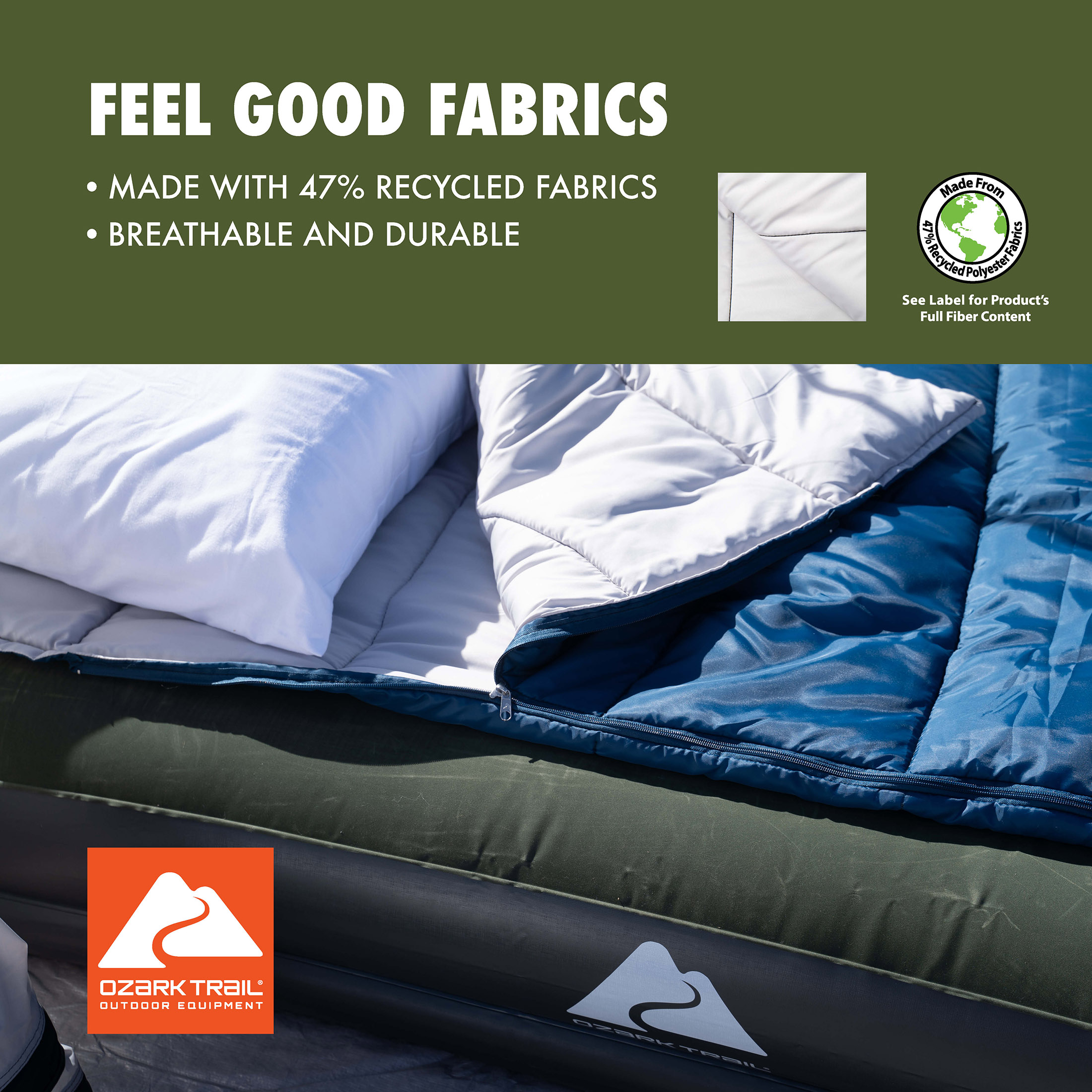 Ozark Trail 35°F Rectangular Sleeping Bag photo 5