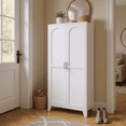 thumbnail image 5 of Homy Casa 70.8" White Tall Storage Cabinet, 2-Door Adjustable Shelves for Kitchen, Pantry, Laundry Room, 5 of 8