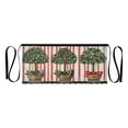 thumbnail image 7 of Yayeee Waist Apron with Pockets for Cooking Waterproof Half Server Aprons, Stripes Trees, 7 of 7