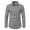 (Casual 22)Dark Gray, variant on Summer Shirt for Men Long Sleeve Blouse Solid Color Fashion Casual Vintage Pocket Breathable Button Collar Tops Tees