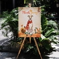thumbnail image 4 of Happy Thanksgiving Whippet with Turkey Pumpkins Autumn Vibes Vertical Matte Canvas Poster Dog Lover Wall Art Home Decor - 12018, 4 of 5