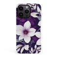thumbnail image 1 of Purple Floral Print Case,iPhone 12, 1 of 5