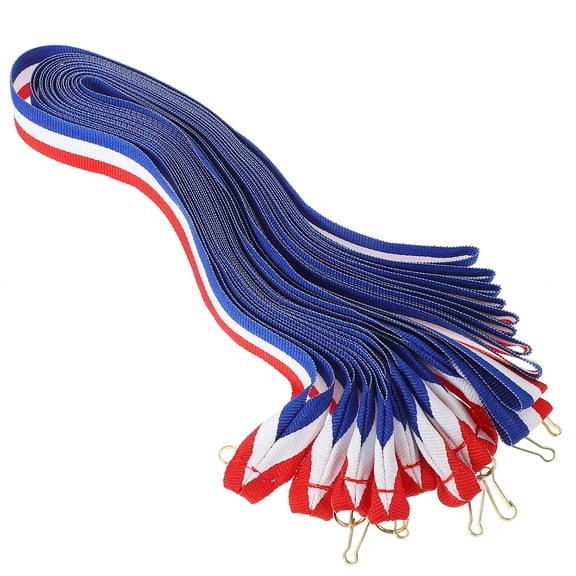 20pcs Competition Neck Ribbons Sports Meeting Medal Lanyards Multi-function Neck Ribbons
