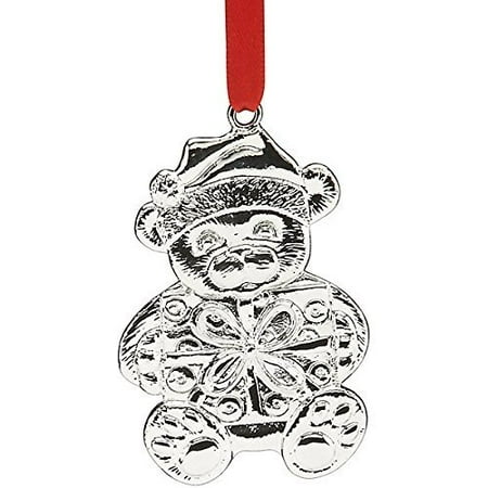 Lenox Holiday Gems - Lenox Holiday Holders Metal Teddy Bear Gift Card Holder Christmas Ornament